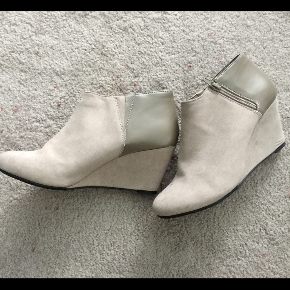 Tan Booties - Picture 2 of 3